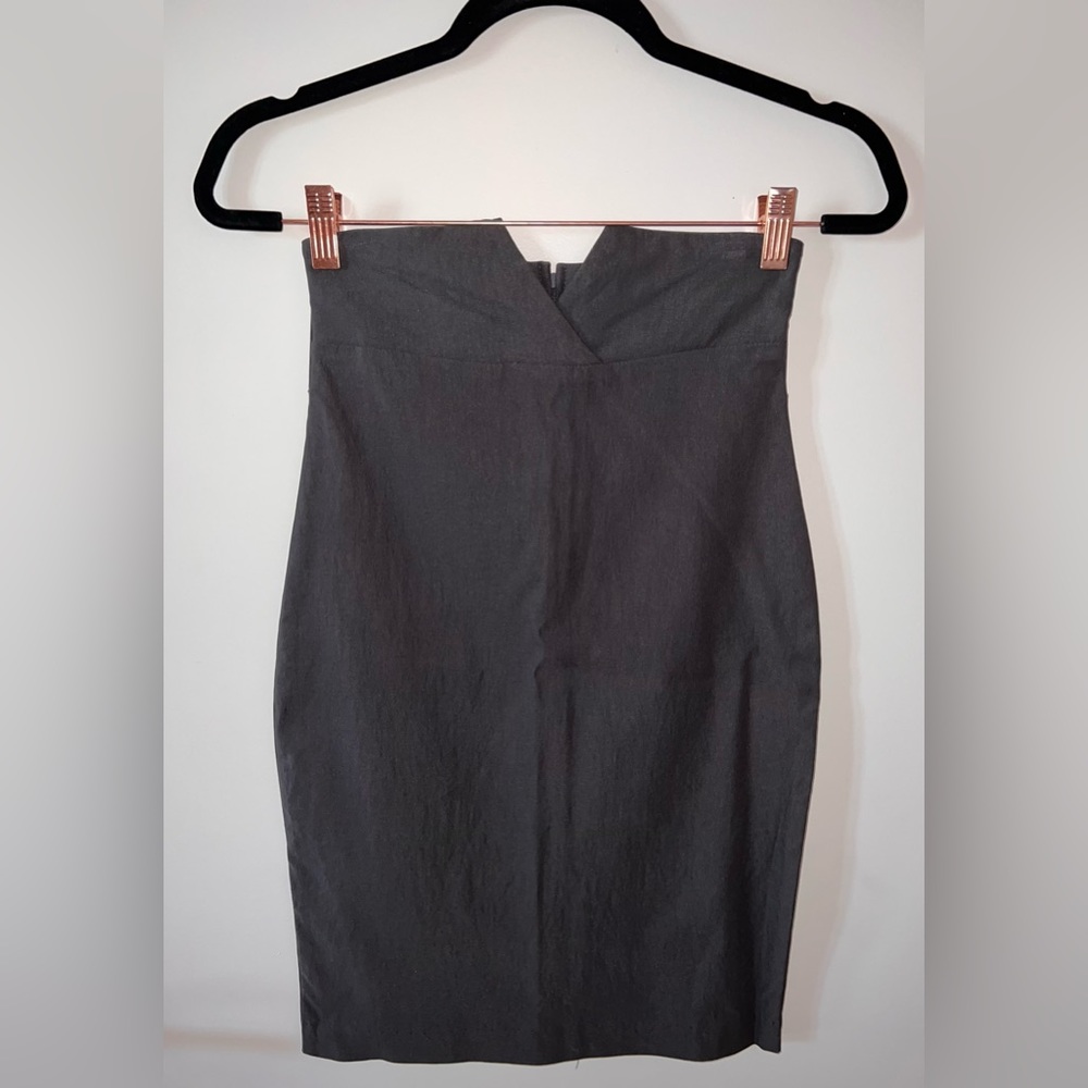 SOLD SOLD SOLD Grey Pencil Skirt Stretch Size S